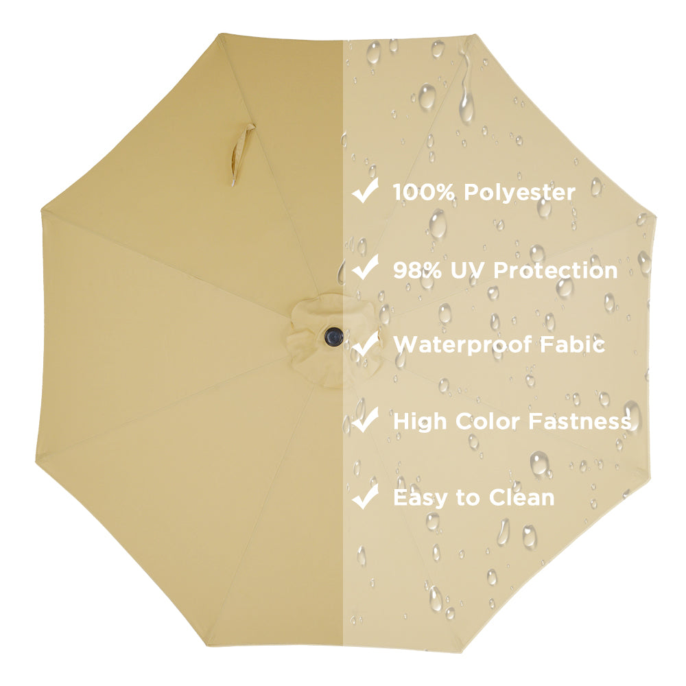 Patio Watcher 10-FT Patio Umbrella Outdoor Umbrella