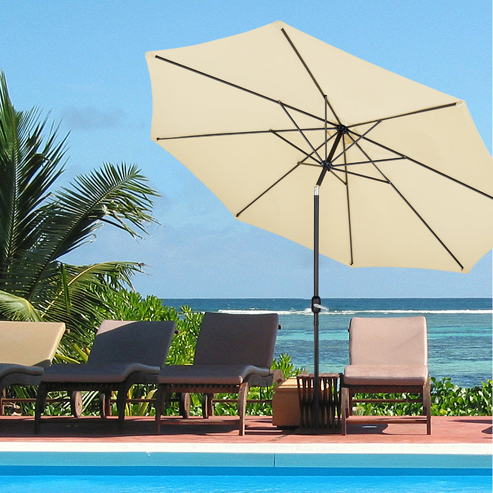 Patio Watcher 10-FT Patio Umbrella Outdoor Umbrella