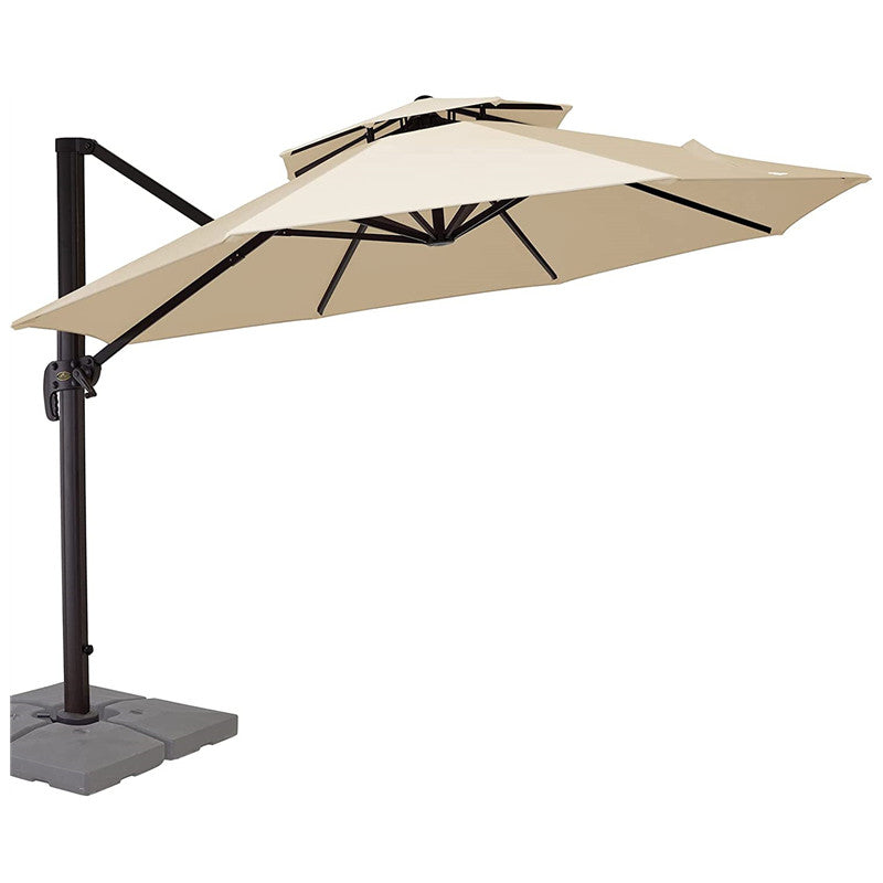 Patio Watcher 10-FT Cantilever Umbrella