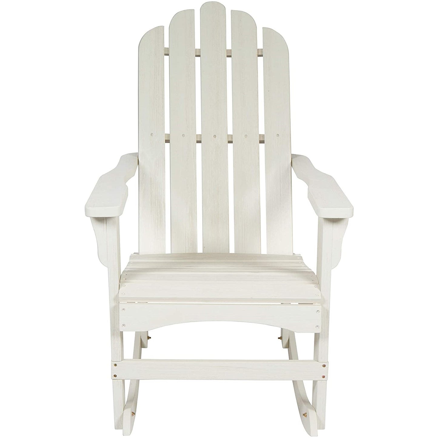 Patio Watcher Poly Lumber Classic Rocking Adirondack Chair with Cup Holder