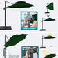 Patio Watcher 10-FT Cantilever Umbrella