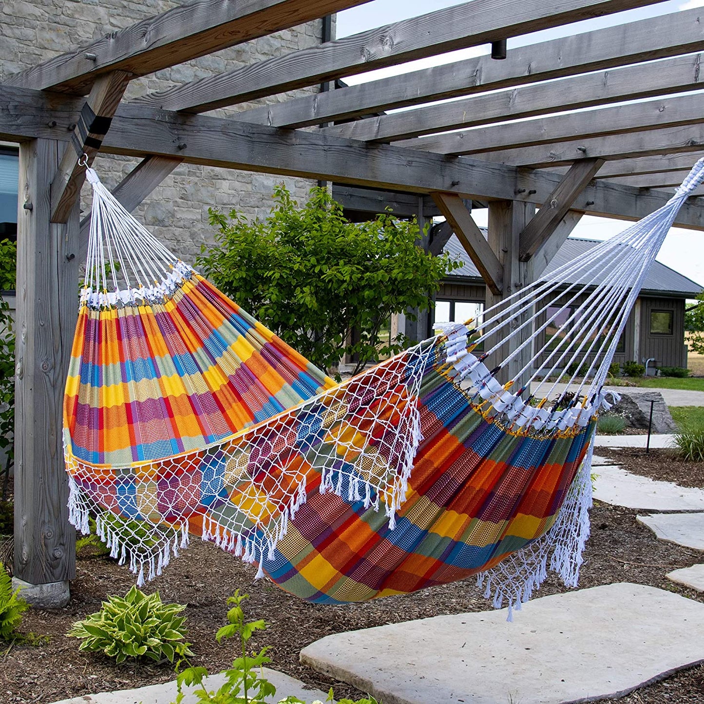 Patio Watcher patio hammock brazilian with teslin