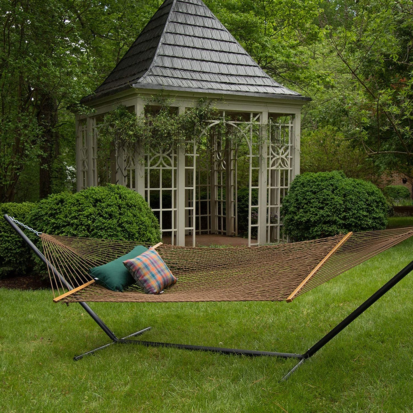 Patio watcher straight hammock rope