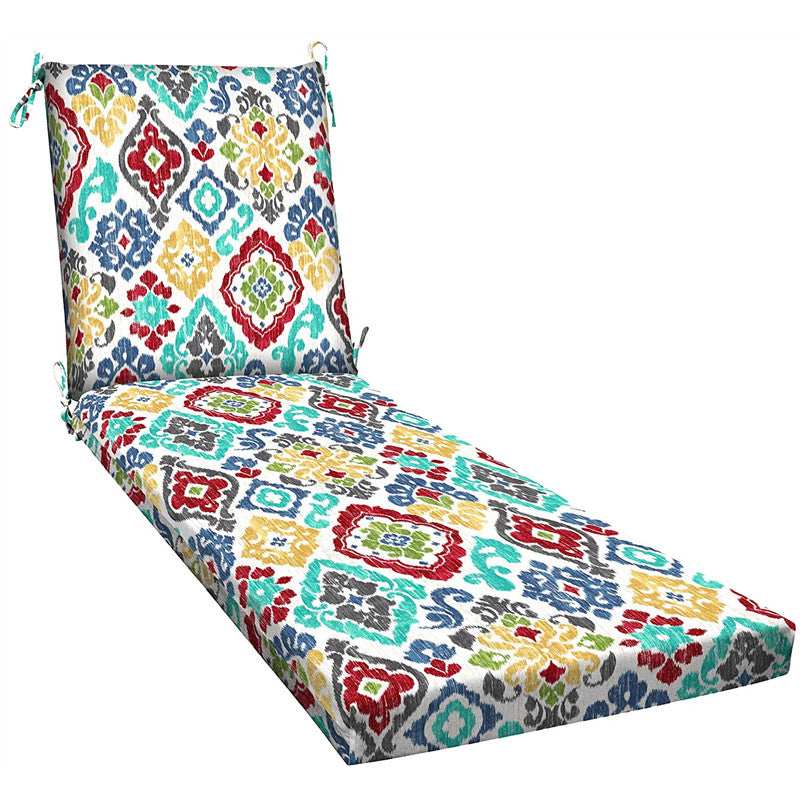 Patio Watcher Outdoor Recliner Cushions for Patio Furniture Multicolor