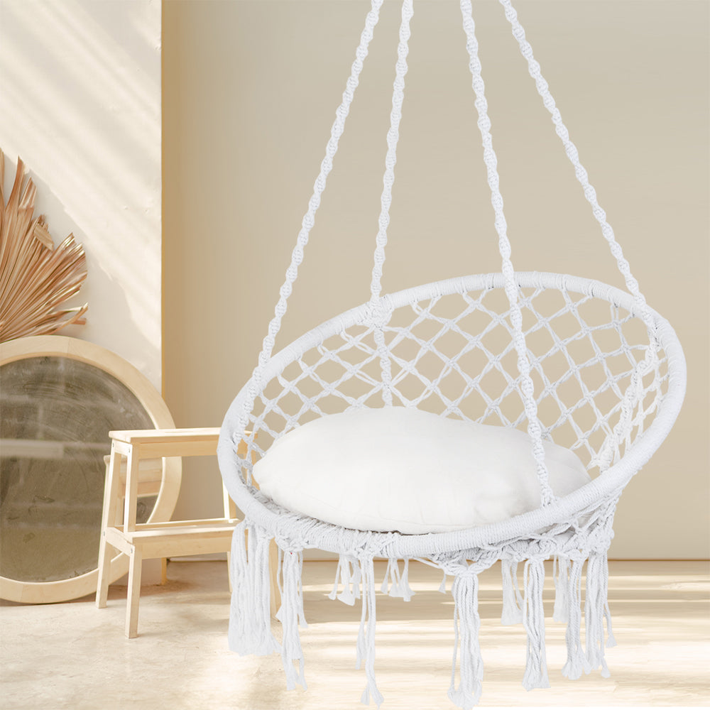 Patio watcher patio swings rope round chair