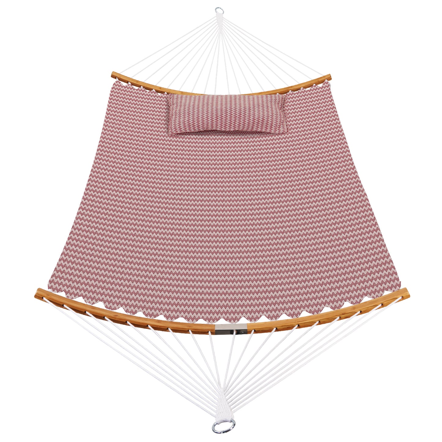 Patio watcher bend  hammock jacquard with bamboo