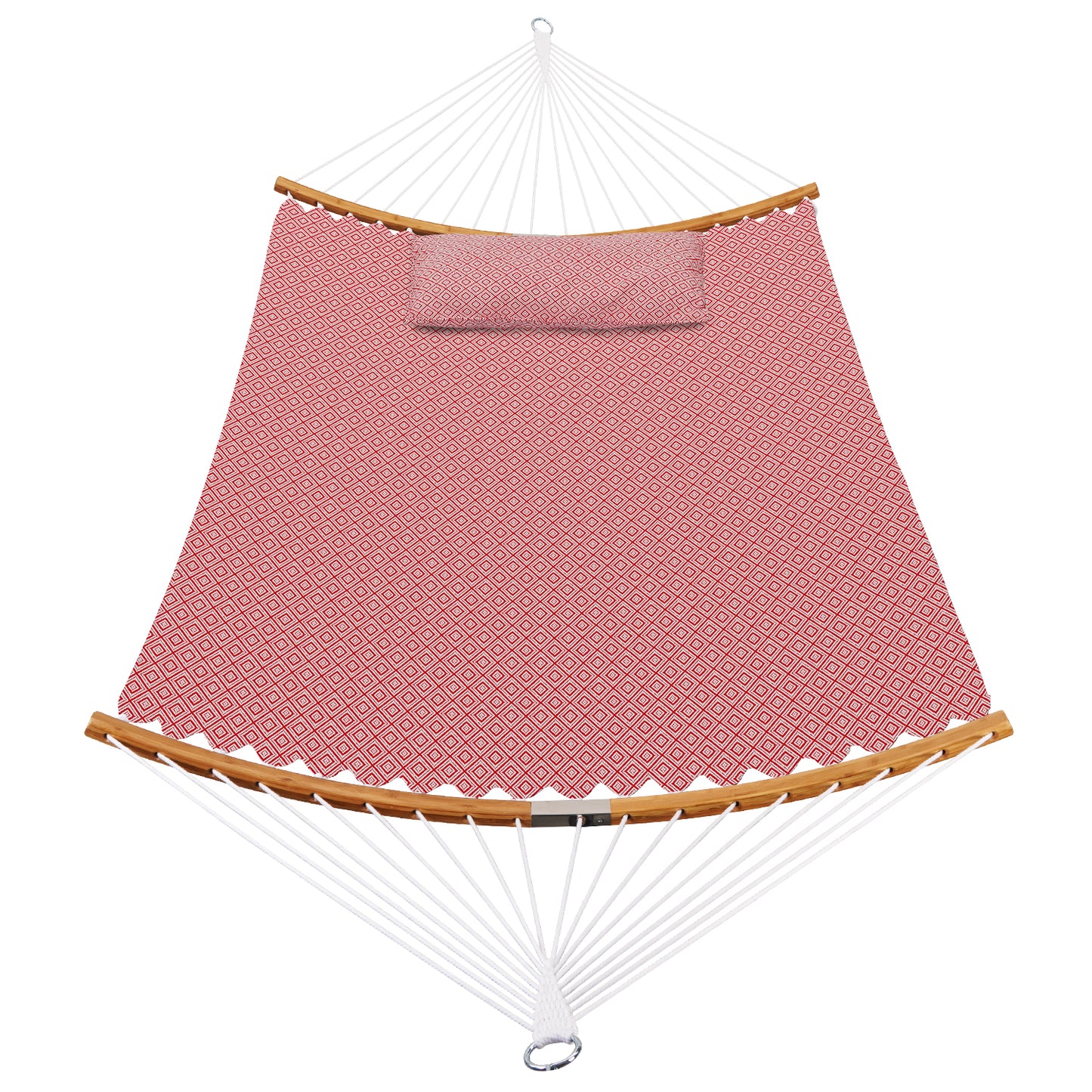 Patio watcher bend  hammock jacquard with bamboo