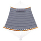Patio watcher bend  hammock jacquard with bamboo
