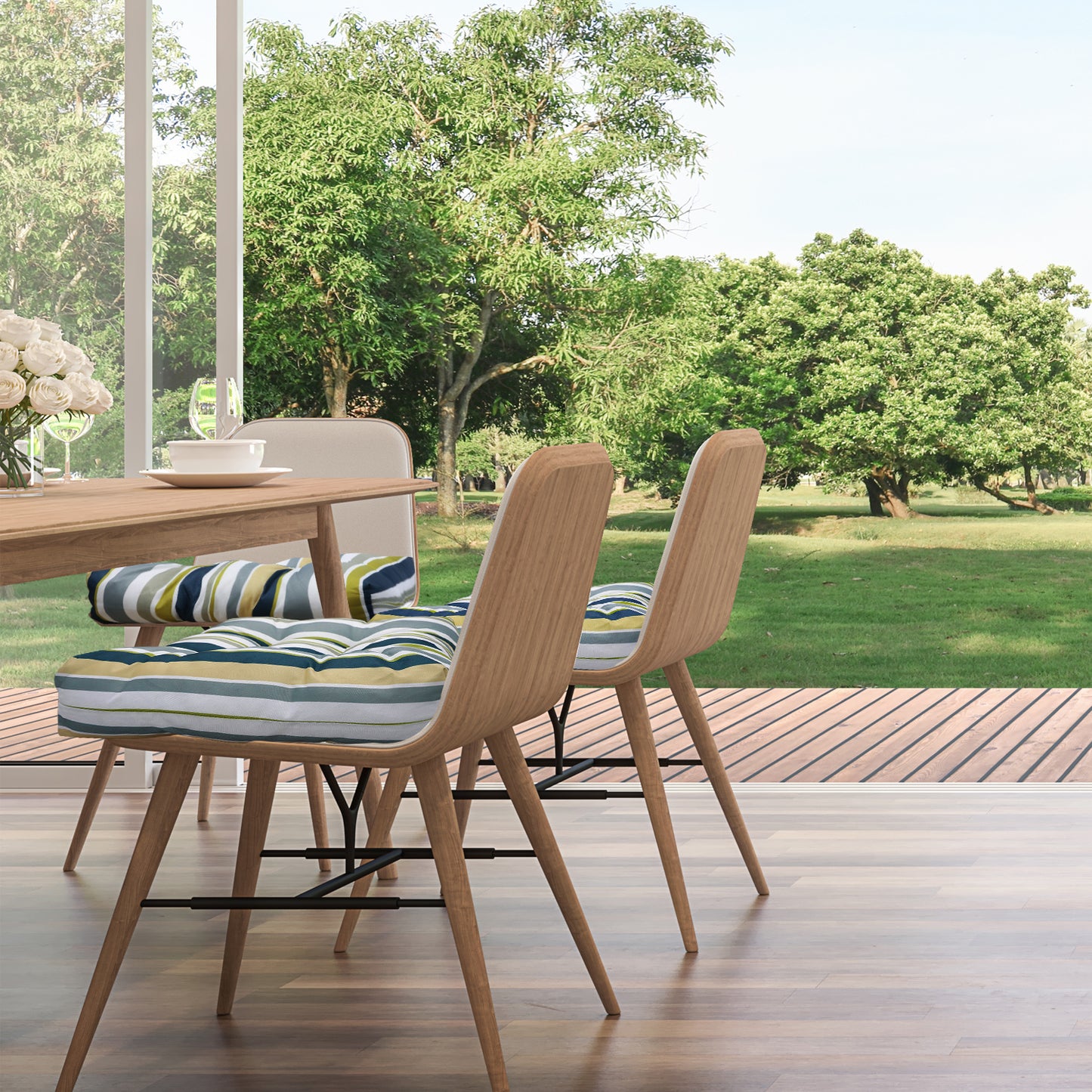 Patio Watcher Patio/Outdoor/Indoor Square Cushion for Patio Furniture