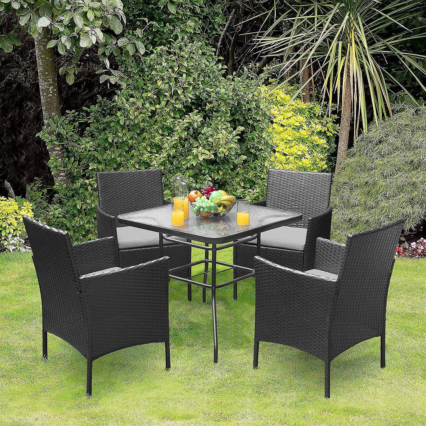 Patio Watcher 5 Pieces Patio Dining Set Patio Furniture Set Outdoor Furniture Set