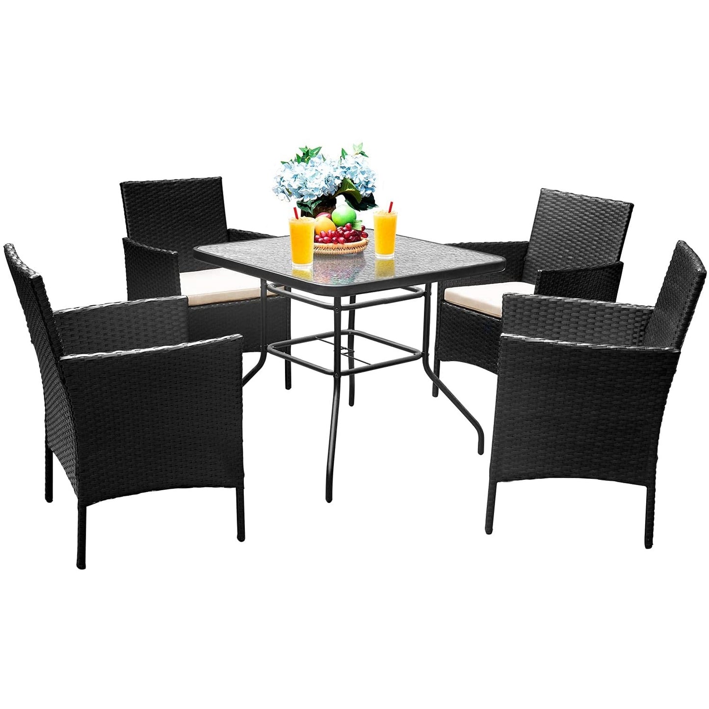 Patio Watcher 5 Pieces Patio Dining Set Patio Furniture Set Outdoor Furniture Set