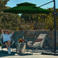 Patio Watcher 10-FT Cantilever Umbrella