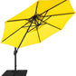 Patio Watcher 10-FT Cantilever Umbrella