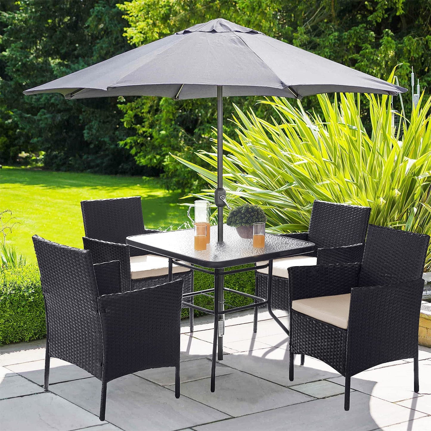 Patio Watcher 5 Pieces Patio Dining Set Patio Furniture Set Outdoor Furniture Set