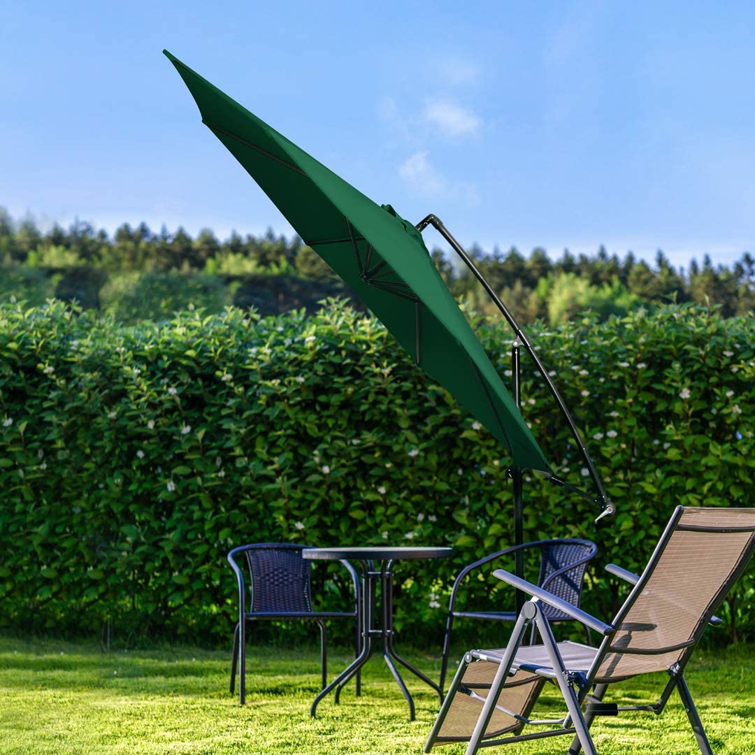 Patio Watcher 10-FT Cantilever Umbrella