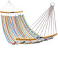 Patio watcher bend hammock jacquard with polyester