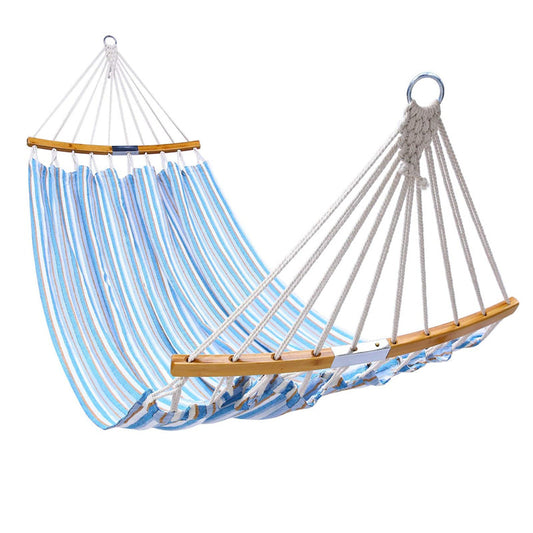 Patio watcher bend hammock jacquard with polyester
