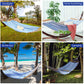 Patio watcher bend hammock jacquard with polyester
