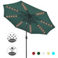 Patio Watcher 9-FT Solar Umbrella