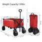 Patio Watcher Collapsible Folding Wagon Utility Wagon Cart