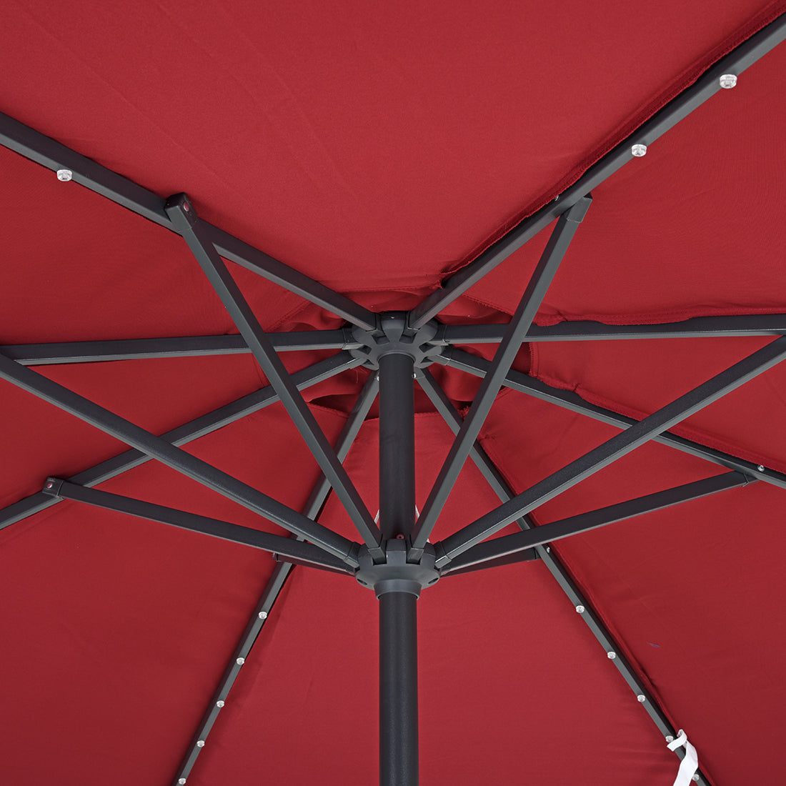 Patio Watcher 11-FT Solar Umbrella