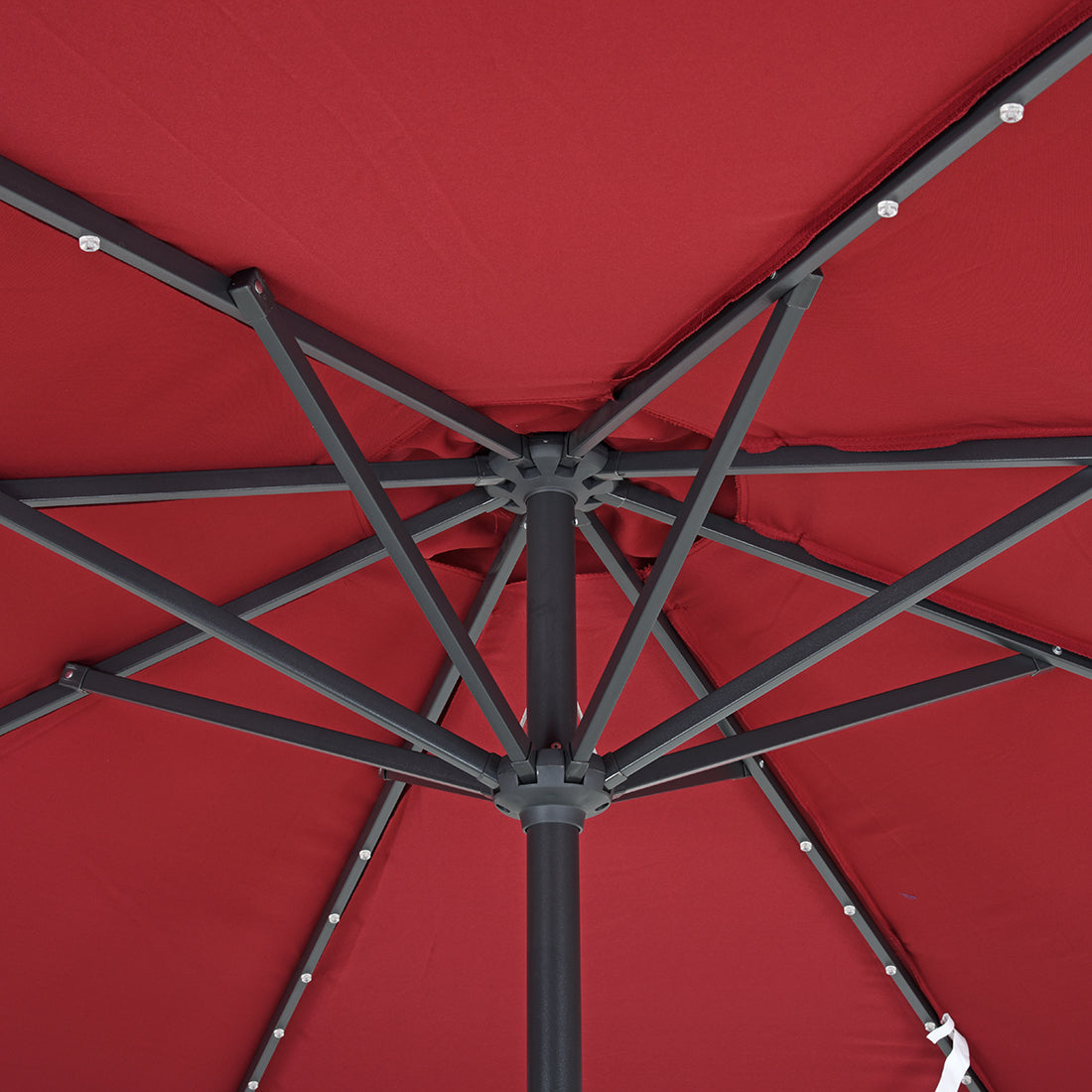 Patio Watcher 11-FT Solar Umbrella