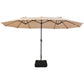 Patio Watcher 15-FT Patio Double Sided Umbrella
