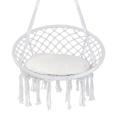 Patio watcher patio swings rope round chair